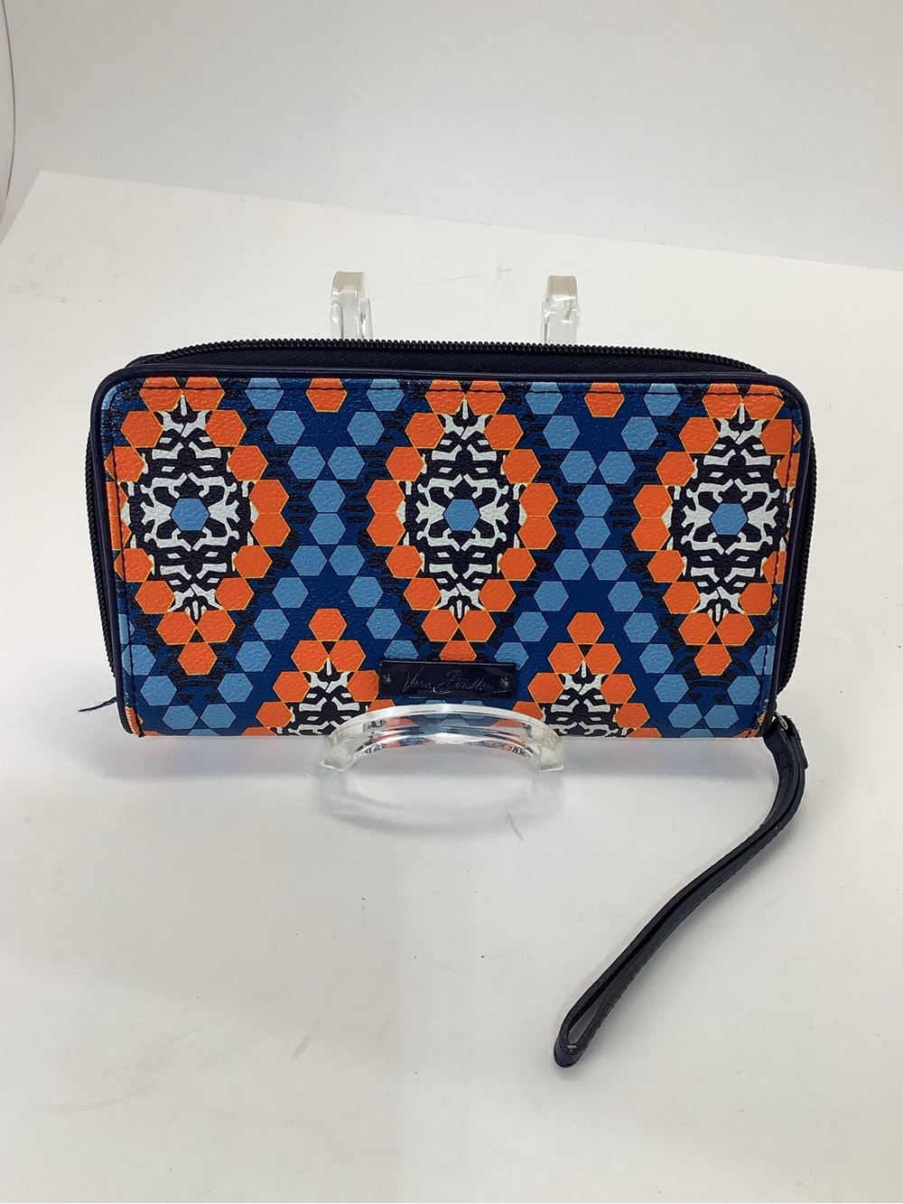 Vera Bradley Marrakesh Beads Slim Zip-Around Wristlet Wallet‎ - Blue & Orange